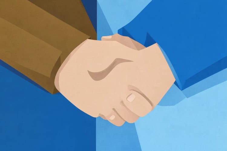 Mãos entrelaçadas em sinal de angústia e preocupação.